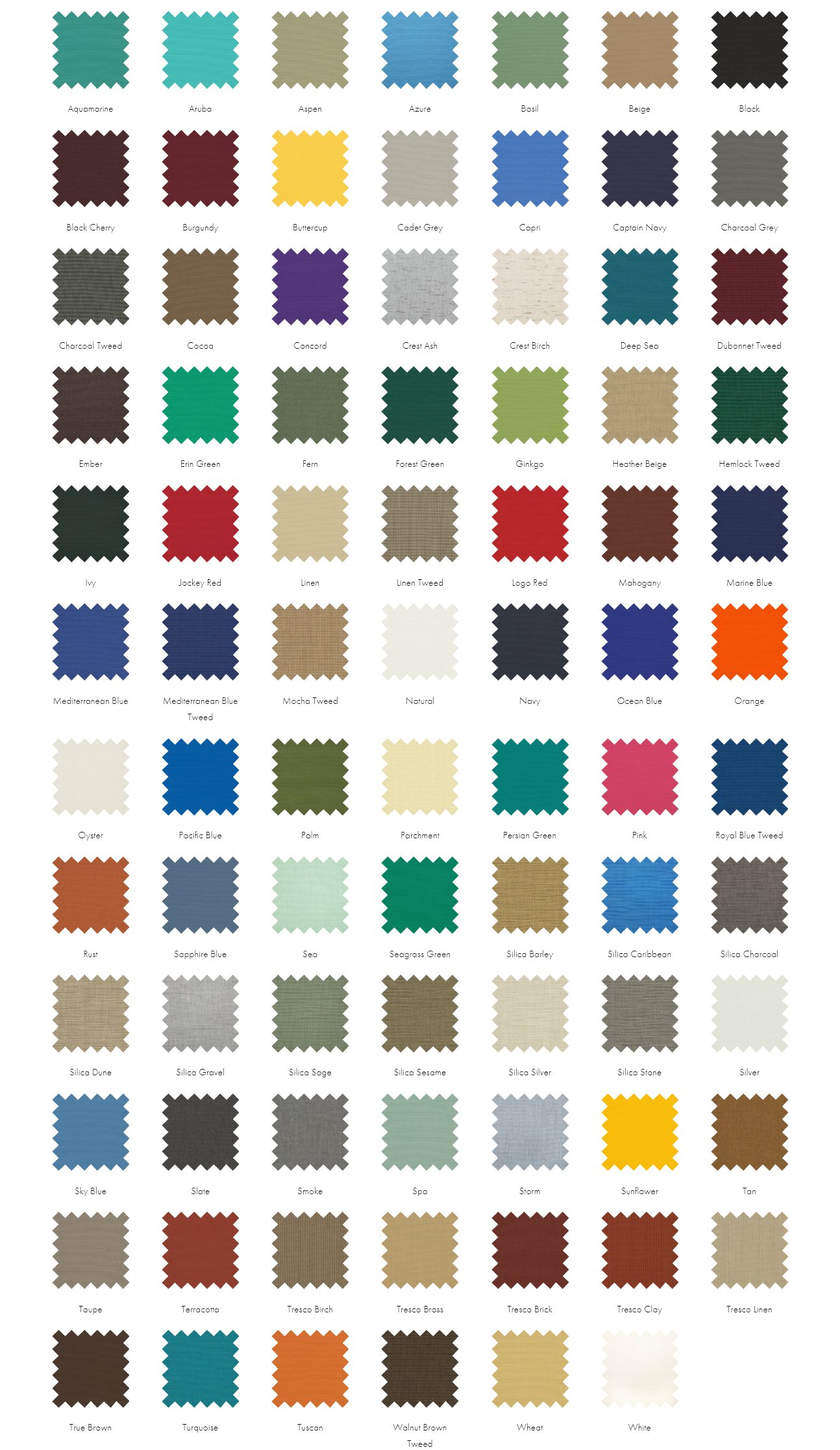 fabric colors