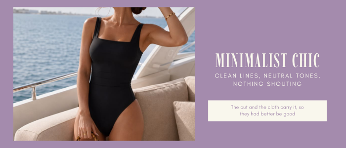 Swimwear Minimalist Chic